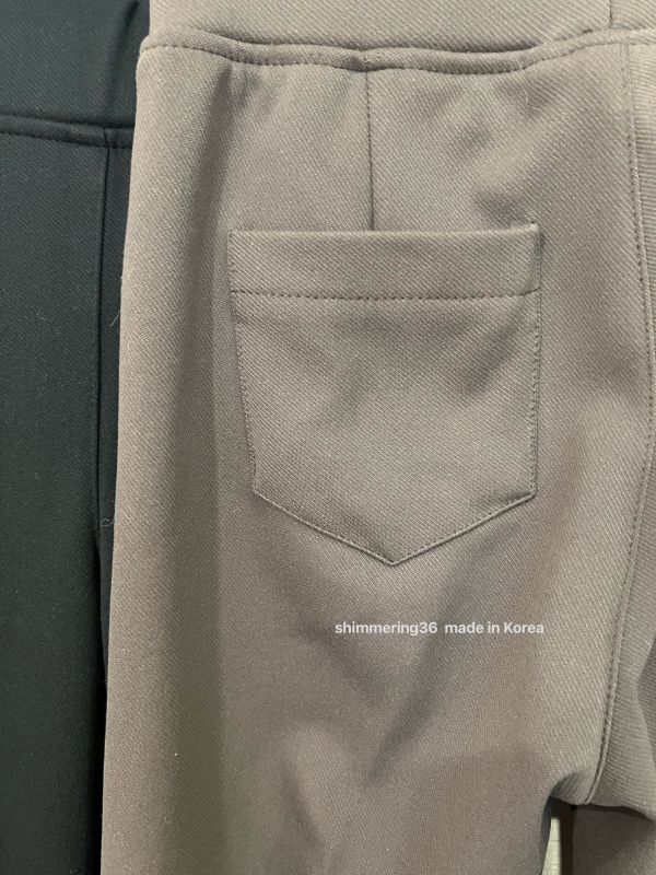 新版爆瘦內刷毛喇叭褲 