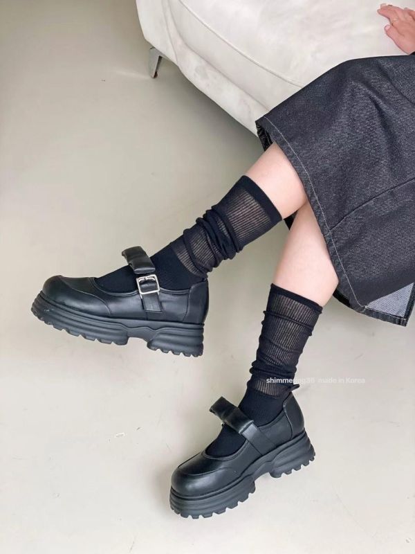 蝶結樂福鞋 