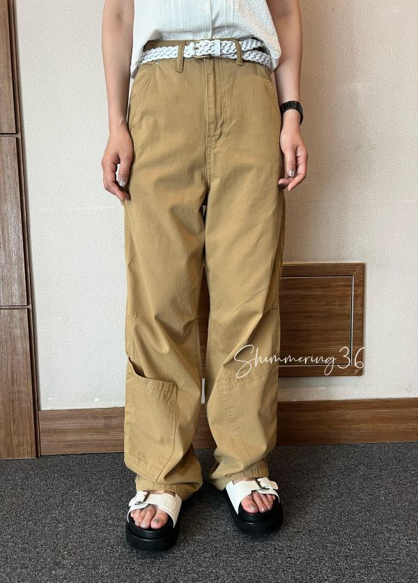 涼感前口袋休閒褲 