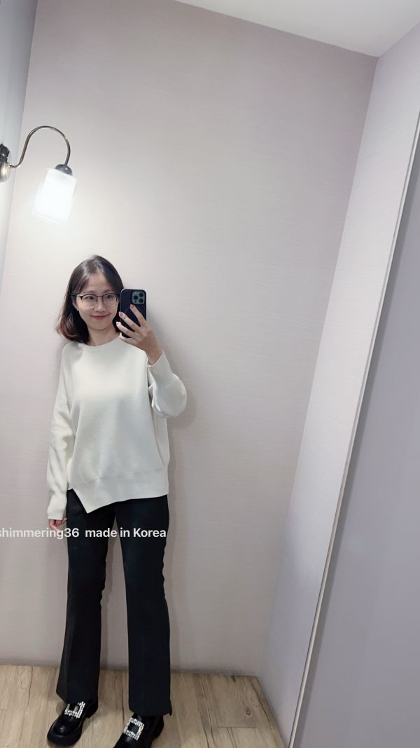 超強炸瘦內刷毛西褲 