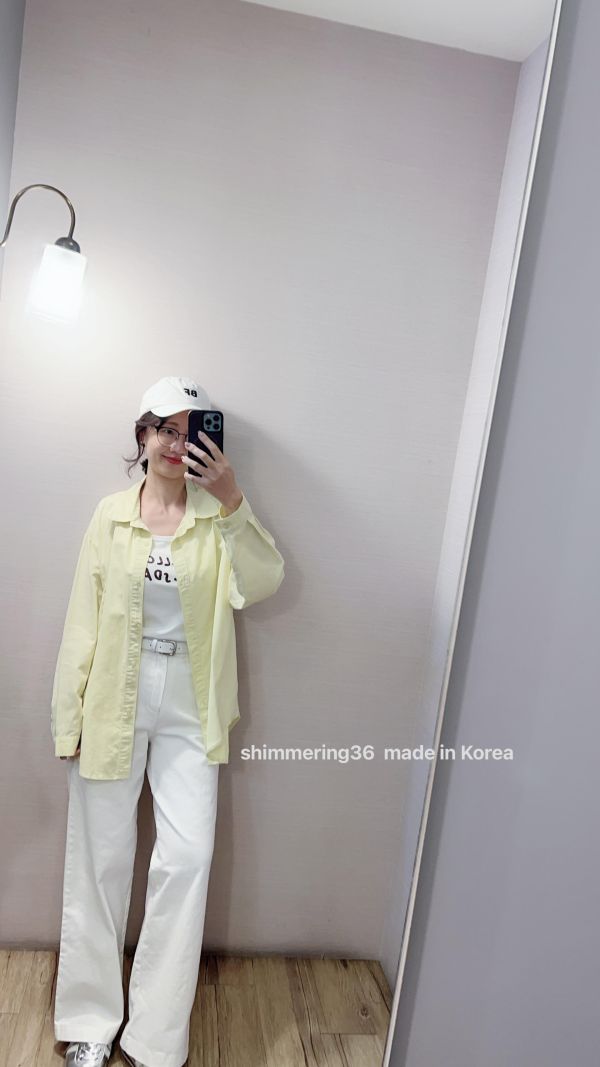 英字背心+襯衫套 