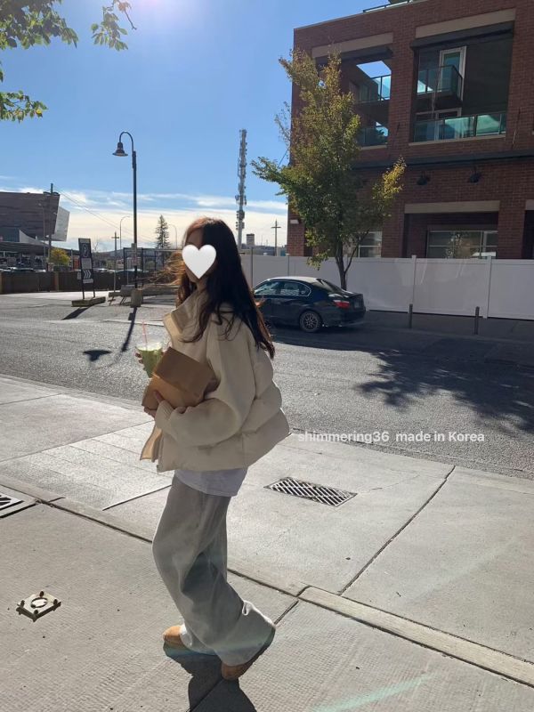 羊毛95%羽絨棉5%外套 