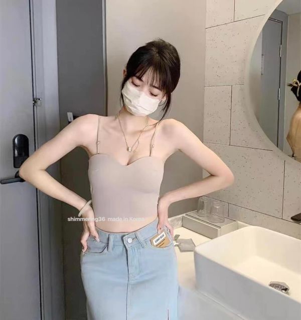 冰絲涼感罩杯美背小可愛 