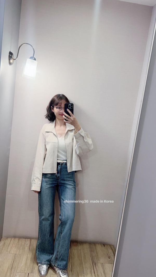 挺版顯瘦直筒褲 