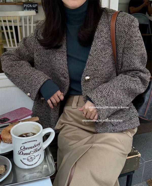 小香風氣質外套 