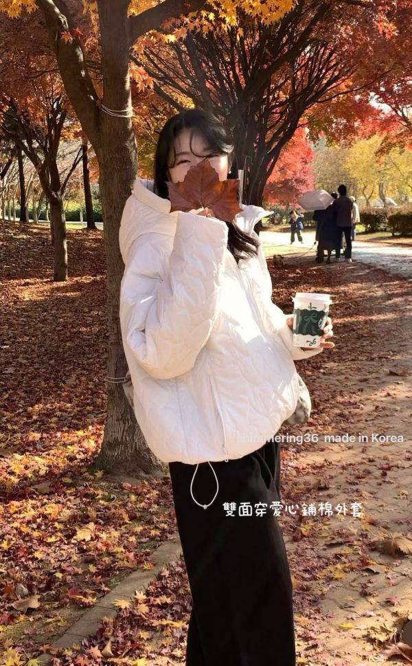 愛心雙面穿鋪棉外套 