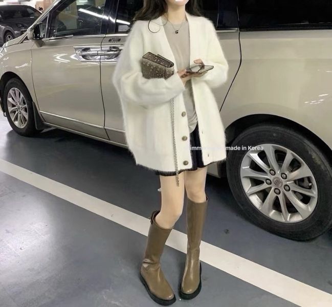 溫柔水貂毛外套 