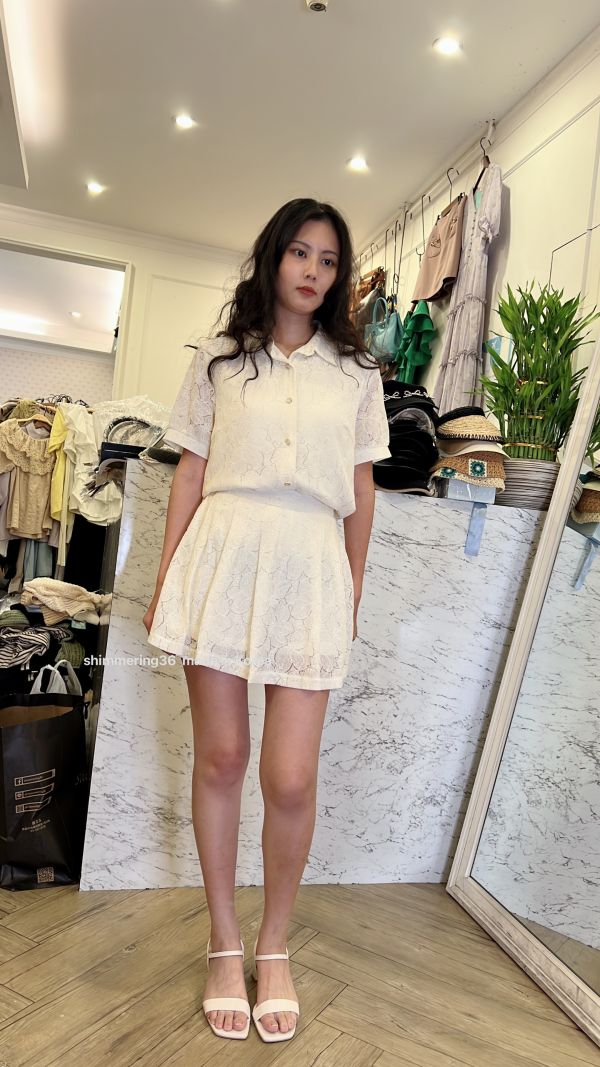 緹花套裝 