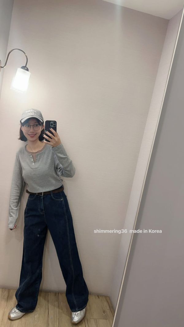 熱賣顯瘦前車線落地褲 