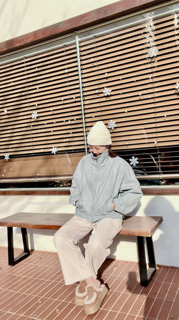 超輕超軟蛋白皮皮外套 