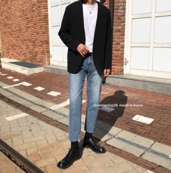 無領西裝外套（男女皆可） 