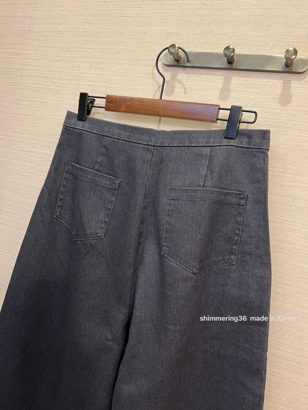 挺版直筒休閒褲 