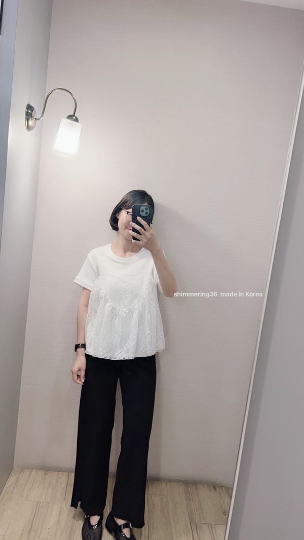 涼感顯瘦喇叭褲 
