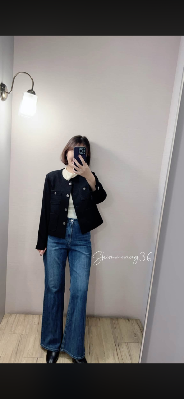 質感輕量小香風外套 