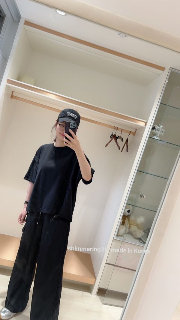 口袋涼感褲 