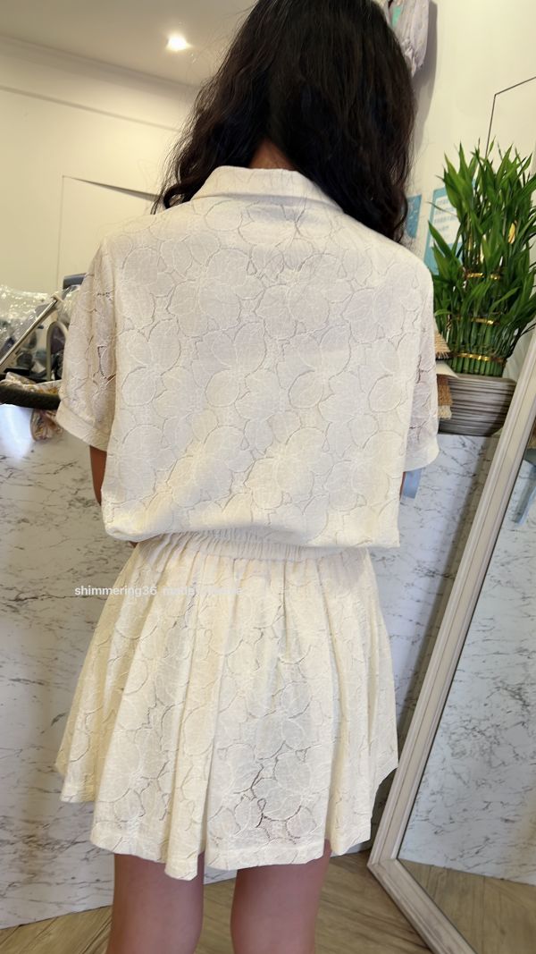 緹花套裝 
