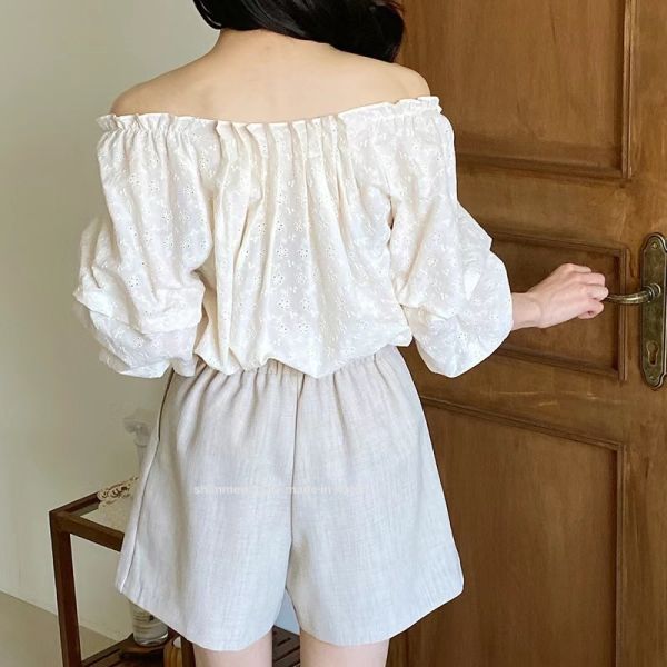 緹花上衣 