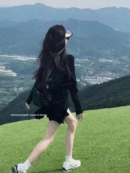 罩杯短洋+外套 