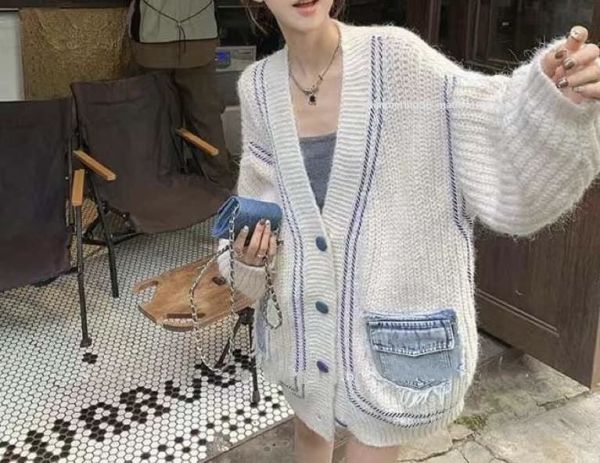 牛仔口袋外套 