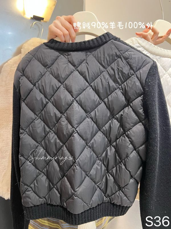 鴨絨90%羊毛100%外 