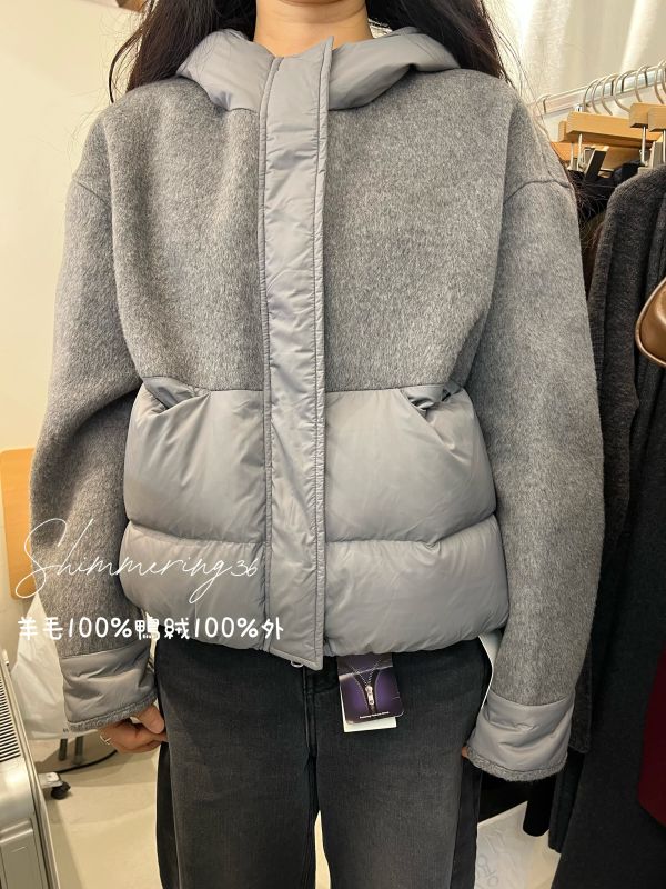 鴨絨100%羊毛100%外 