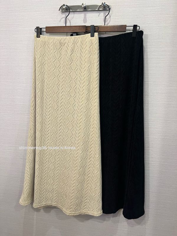 蕾絲彈力裙（有內裡） 