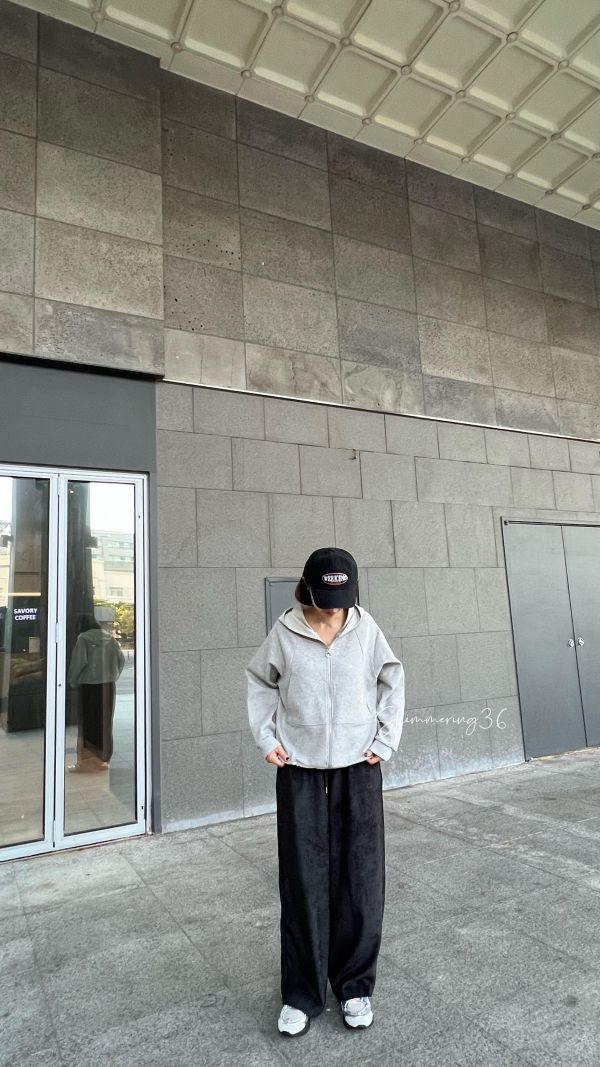顯瘦天絲絨布褲 