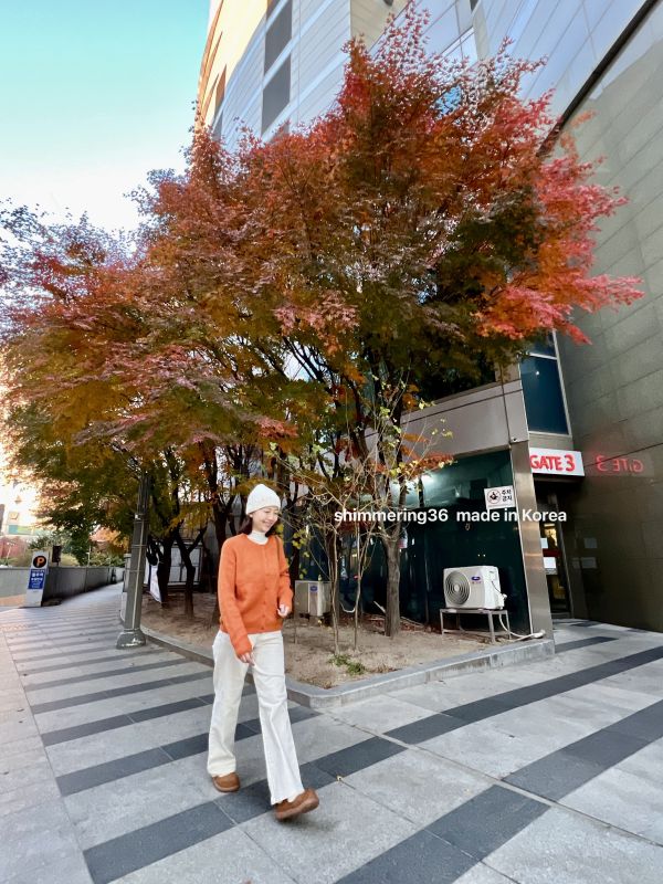 刷毛前釦直筒褲（熱賣） 