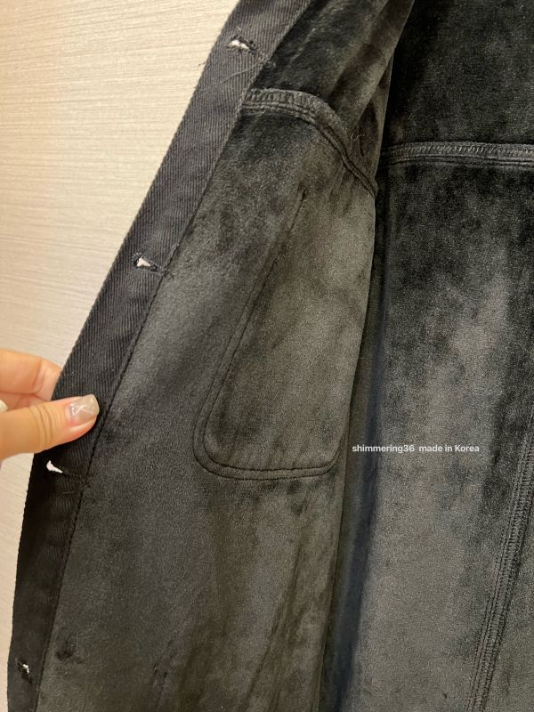 內刷絨牛仔外套 
