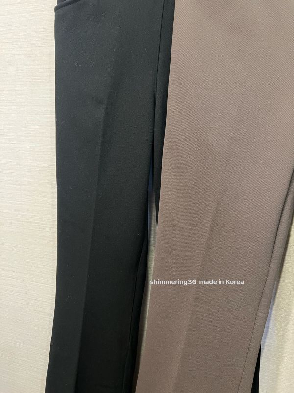 新版爆瘦內刷毛喇叭褲 