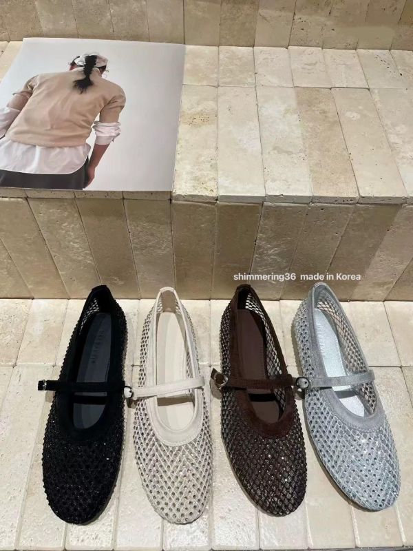 滿鑽透氣網紗鞋 