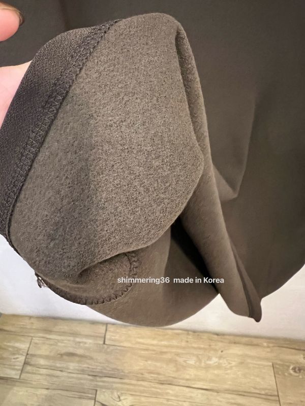 內磨毛顯瘦彈性裙 