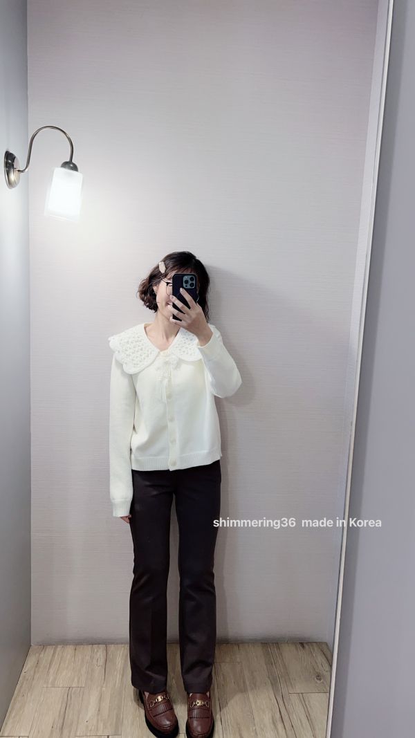 新版爆瘦內刷毛喇叭褲 