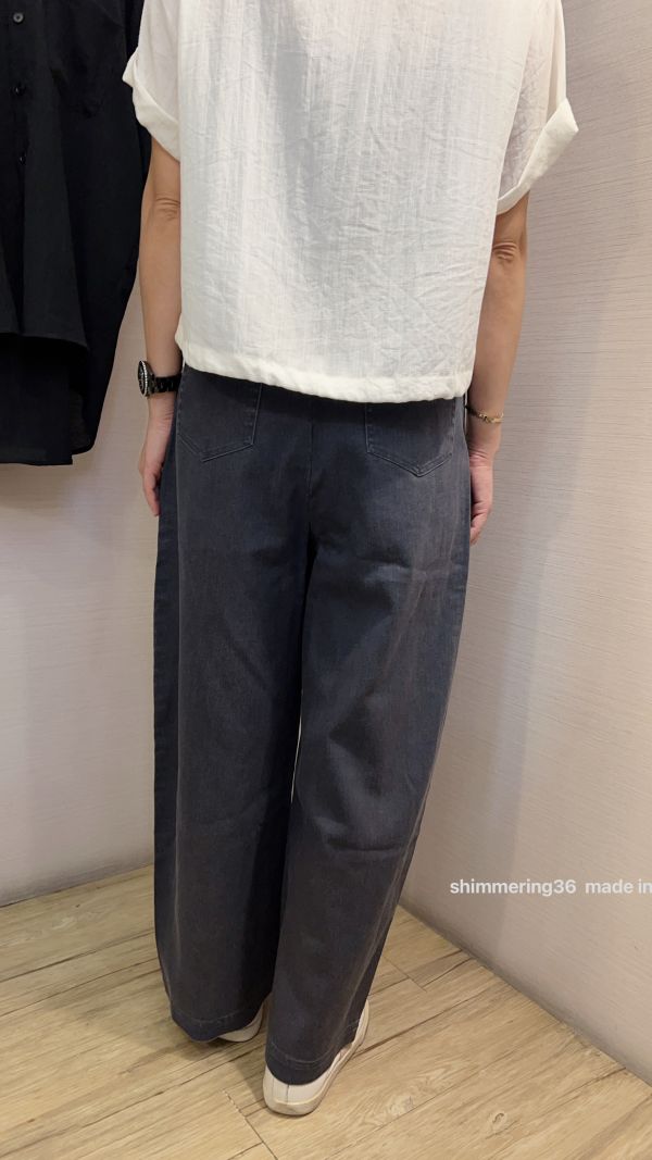 挺版直筒休閒褲 
