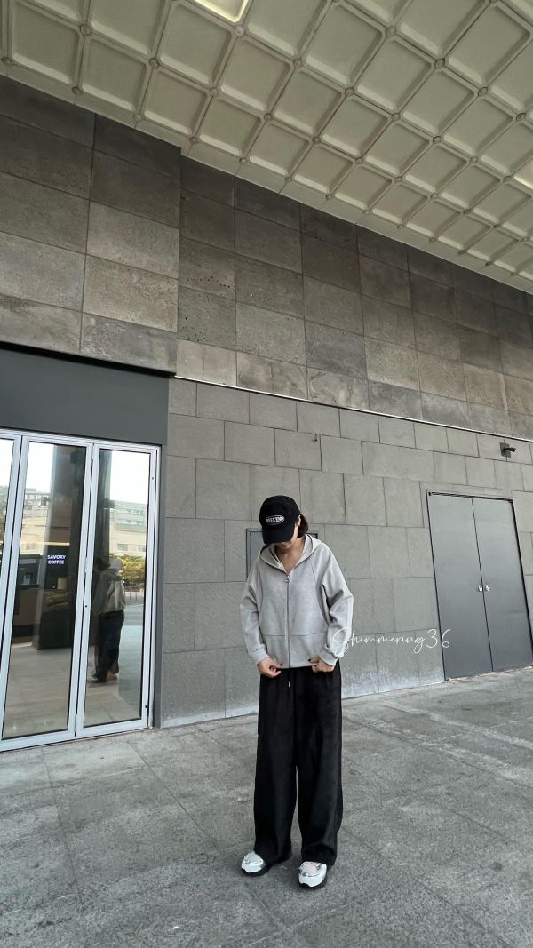 顯瘦天絲絨布褲 