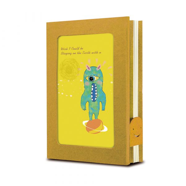 法式香榭旅行相框筆記本-駱駝褐 