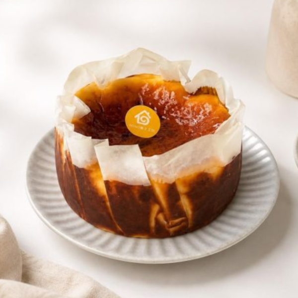 【五吋】香草巴斯克 蛋糕, 起司, kiri, 乳略, cheese, cheese cake, 巴斯克