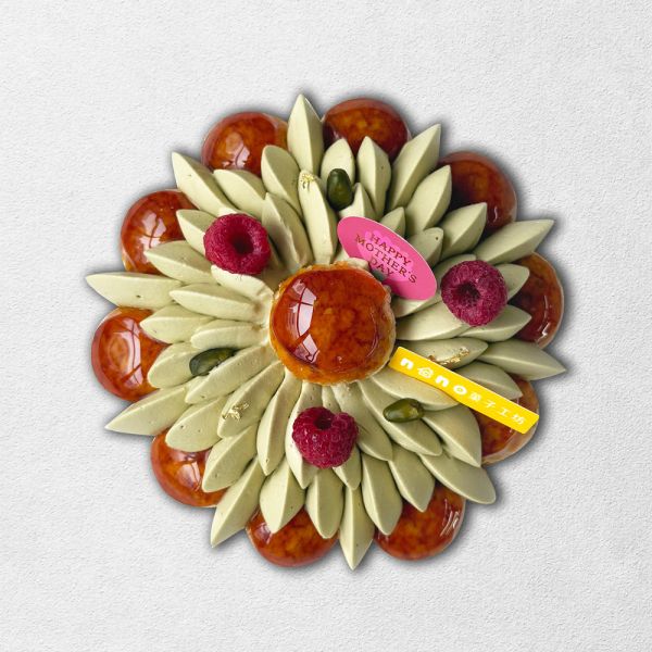 開心果聖多諾黑 開心果, 聖多諾黑, 蛋糕, 鮮奶油, 季節水果, 芒果, 日本鮮奶油, 千層派, 香草