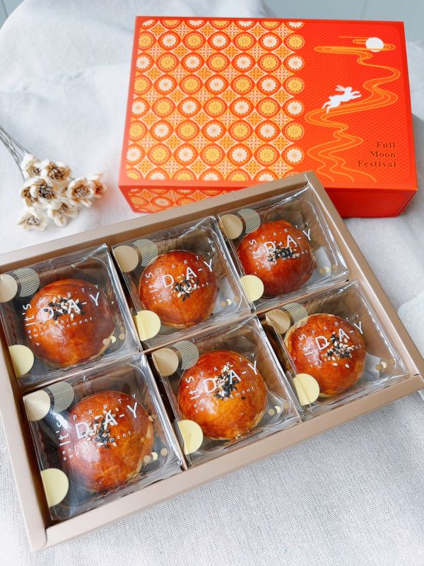 【台中烘焙展限定取貨】蛋黃酥六入 中秋節, 禮盒, 蛋黃酥, 新春禮盒, 送禮