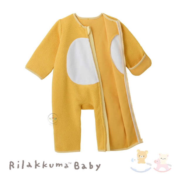 預購4月 拉拉熊 懶懶熊 懶妹 專賣店限定 嬰兒 寶寶 連帽 開襟連身衣 阿卡將 60-80 4選1【4/2截止】 