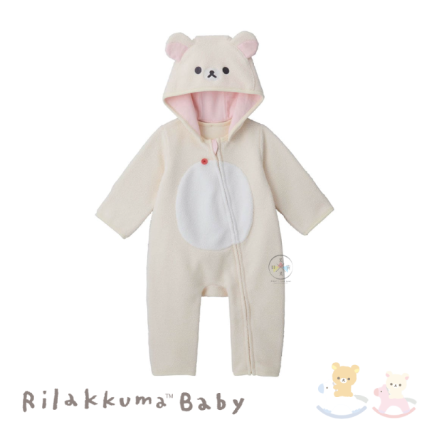 預購4月 拉拉熊 懶懶熊 懶妹 專賣店限定 嬰兒 寶寶 連帽 開襟連身衣 阿卡將 60-80 4選1【4/2截止】 