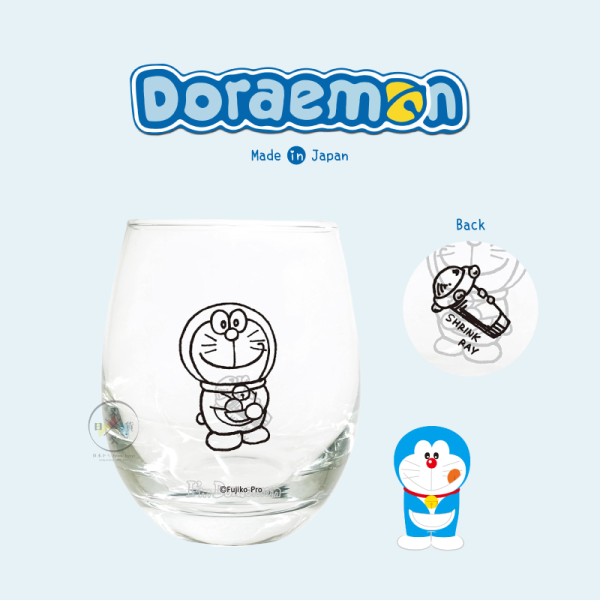 哆啦A夢 DORAEMON 拿縮小燈 玻璃杯 日本製