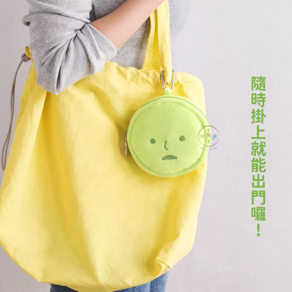 SMISKI 不可思議的夜光精靈 綿軟造型掛飾包 收納包 