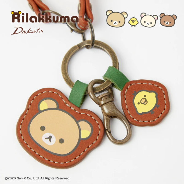 預購 拉拉熊 懶懶熊 懶妹 小雞 蜜茶熊 專賣店限定Dakota聯名 皮革 大頭 包包掛飾 吊飾 2選1【4/30截止】 