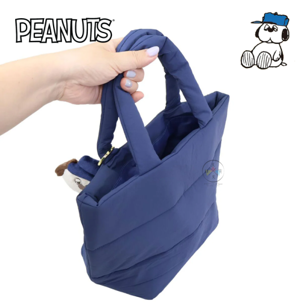 SNOOPY 史努比 歐拉夫 輕量空氣包 托特包 附絨毛吊飾 