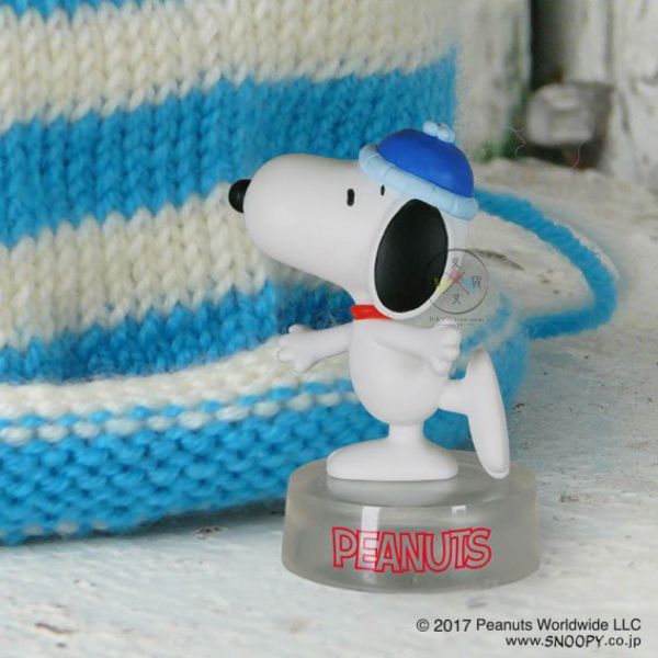 現貨! 史努比 SNOOPY 附底座 扭蛋公仔 5入組 SN59632 
