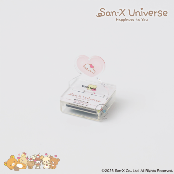 預購 SAN-X宇宙 拉拉熊 角落生物 趴趴熊 東京製版限定 心型 壓克力立牌 浸透印章 10選1【10/22截止】 