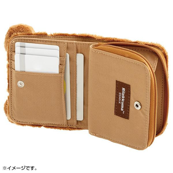 拉拉熊 懶懶熊 懶妹 小雞 蜜茶熊 基礎款 絨毛刺繡大頭 兩折短夾 錢包 4選1 