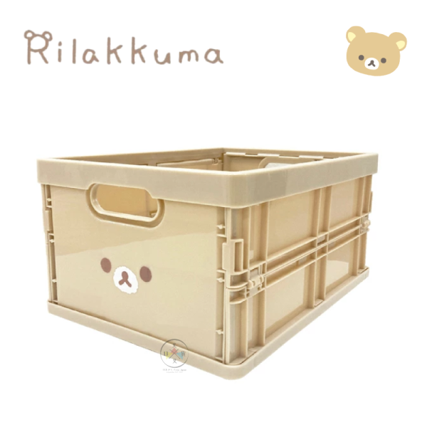 拉拉熊 懶懶熊 專賣店限定 摺疊置物籃 收納籃 大臉 