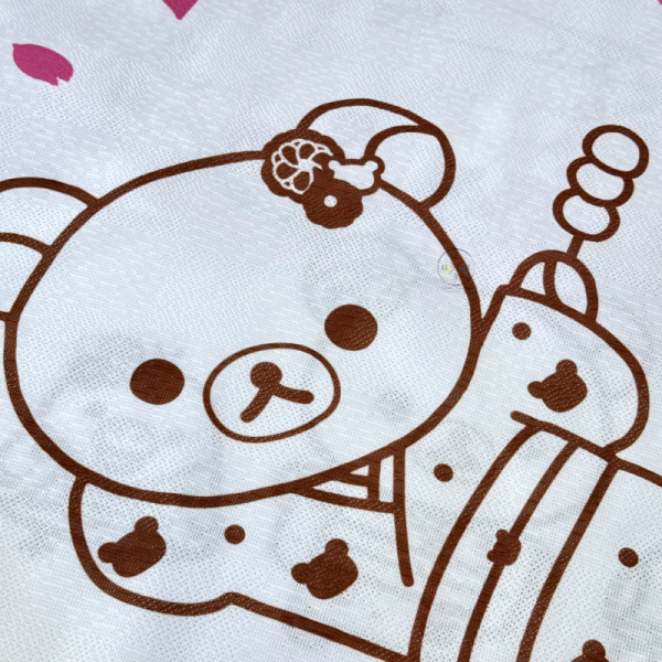 預購7月 拉拉熊 懶懶熊 茶房限定 門簾 嵐山茶房 櫻花粉 85x150cm 日本製 【6/11截止】 